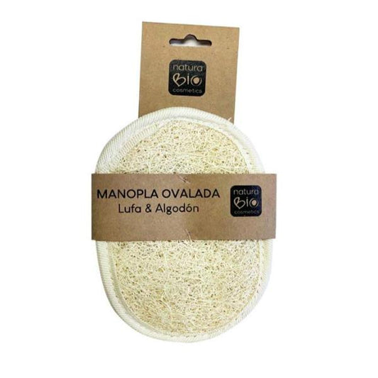 Manopla de luffa ovalada Naturcosmetika