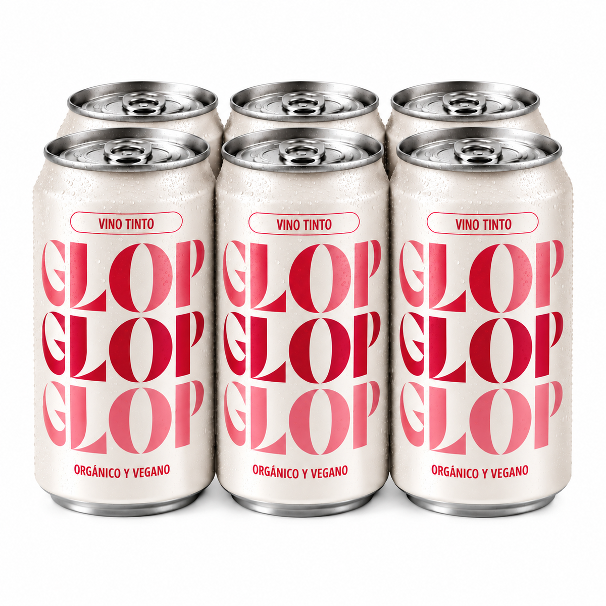 Pack 6 Latas Vino Tinto Eco Vegano Lata 250ml_0