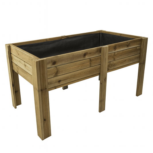 Mesa De Cultivo Bora Profunda 30cm Vidahuerto 150x80x80 Cm._0