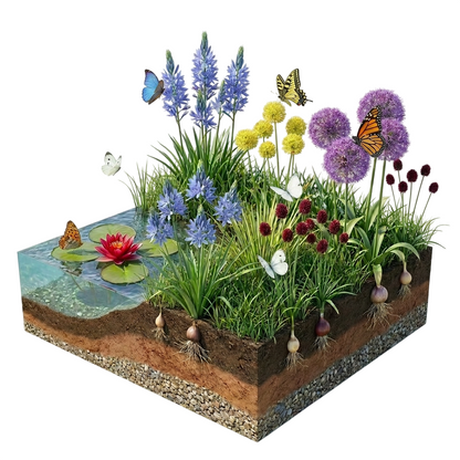 Aqua Bulbs Mezcla Para Mariposas - Especialmente Atractiva Para Mariposas_0