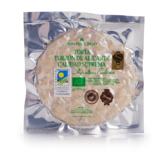 Tortas turrón Alicante ECO El Abuelo, 200 g