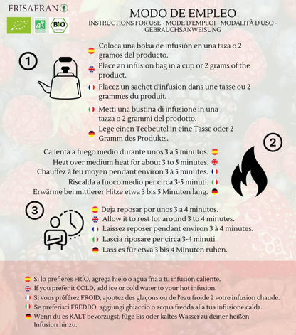 Infusión De Frutas Del Bosque En Pirámides Ecológica | Frisafran 30 Uds_5