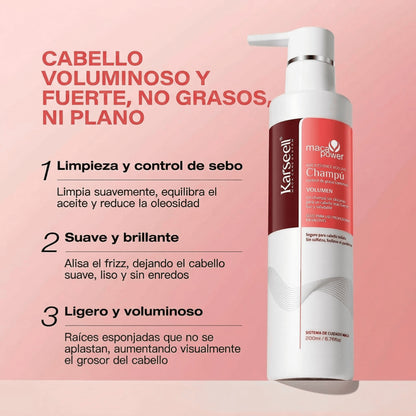 Champú Voluminizador Karseell 200 ml