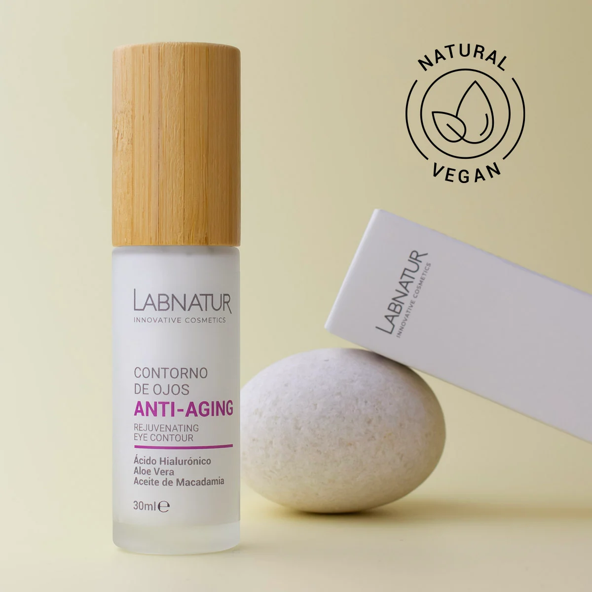 Contorno de Ojos Anti-Aging Labnatur 30 ml | Firmeza, Elasticidad y Luminosidad | Arrugas y Líneas de Expresión_2
