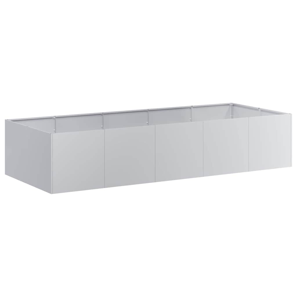 Jardinera 200x80x40 Cm De Acero Galvanizado_0