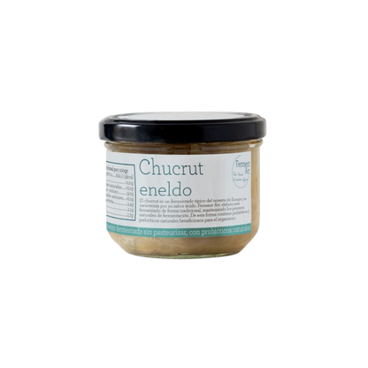 Chucrut De Eneldo Eco Sin Pasteurizar Ferment Art 200 Gr_0