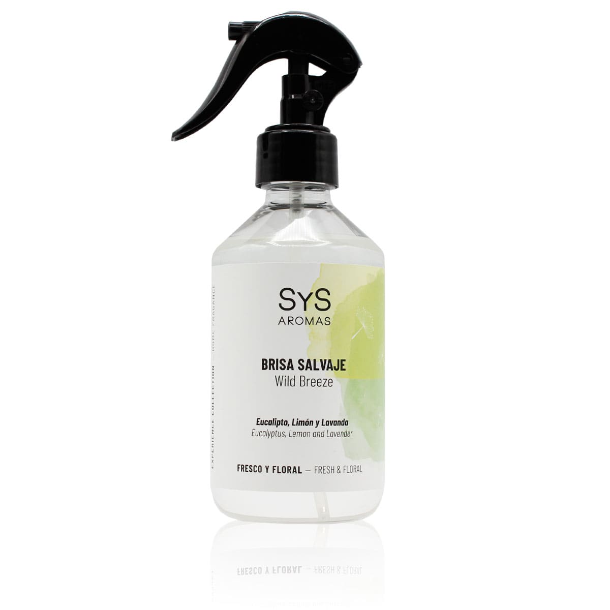 Ambientador Pulverizador Brisa Salvaje Experience SYS Aromas 300 ml | Eucalipto, Limón y Lavanda | Refrescante_0