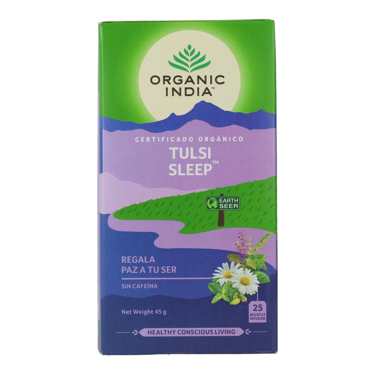 Tulsi Sleep Organic India 25 bolsitas