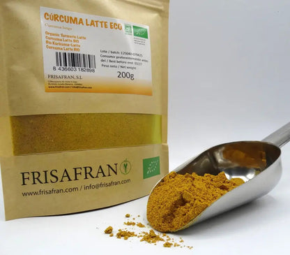 Cúrcuma Latte Ecológica En Polvo | Calidad | Frisafran 500 G_5