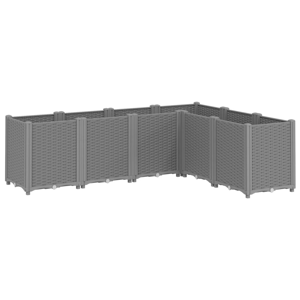 Jardinera Pp Gris Claro 160x120x53 Cm_0