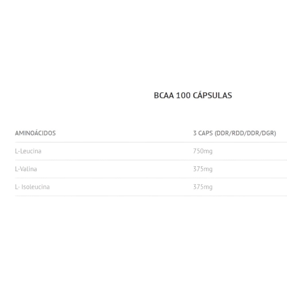 Bcaa 500 Mg Fermentación Natural 100 Caps_1