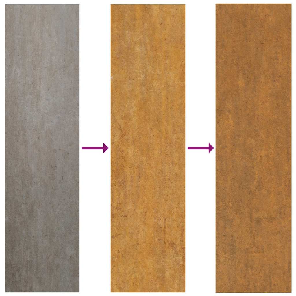 Jardinera De Acero Corten 100x100x69 Cm_5