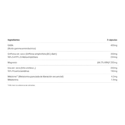 Real Sleep Hybrid - 90 Cápsulas - Mejora Del Sueño - Big_1