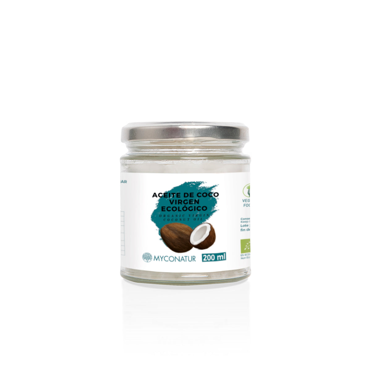 Aceite De Coco Ecológico Myconatur 200g_0