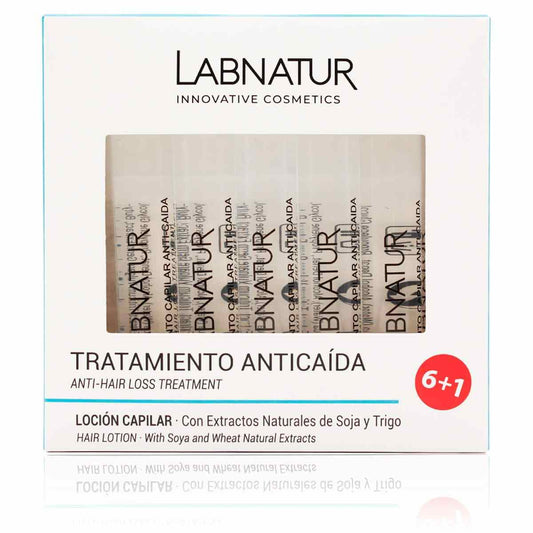 Ampollas Anticaída Labnatur 7 unidades | Soja y Trigo | Fortalece y Revitaliza el Cabello Débil | Vegano_0