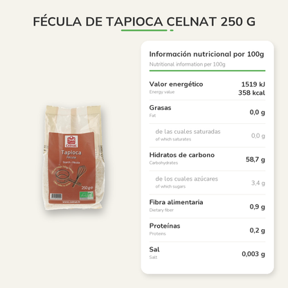 Información nutricional