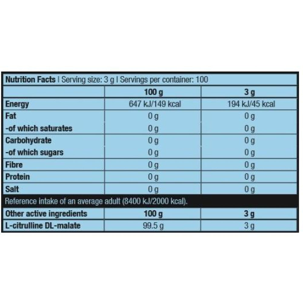 Citrulline Malate 300 Gr Neutro_1