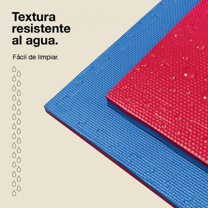 Jowy Tatami Puzzle 2cm 100x100cm – Superficie T Rojo/azul_4