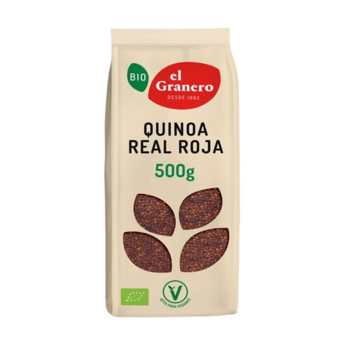 Quinoa Real Roja bio El Granero, 500 g