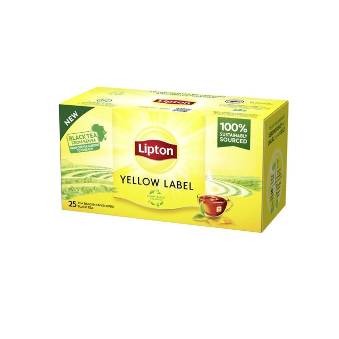 Lipton Té Negro Yellow Label 25 Bolsitas_0