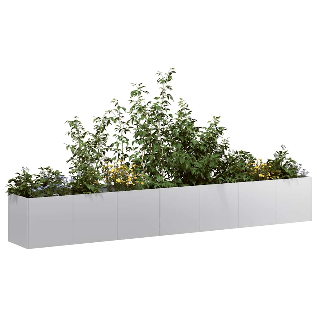 Jardinera 280x40x40 Cm De Acero Galvanizado_1