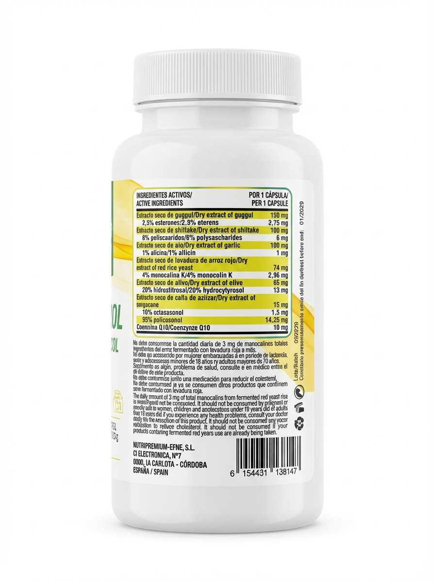 Cholesterol Fórmula Magistral Efne| Control Natural De Colesterol_1