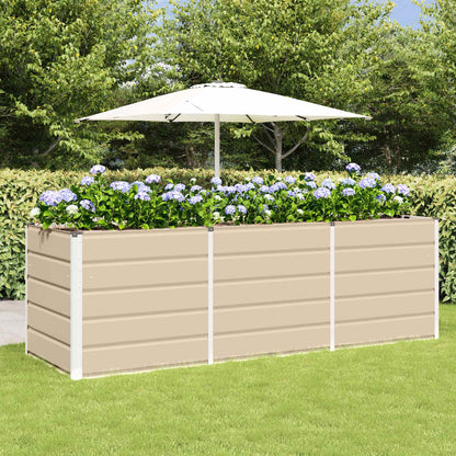 Jardinera Marfil 240 X 80 X 75 Cm Acero_1