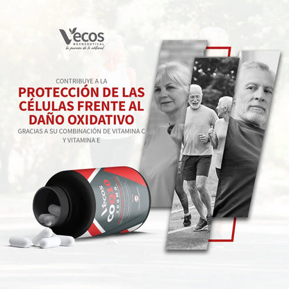 Coenzima Q10 200 mg Vecos 120 capsulas