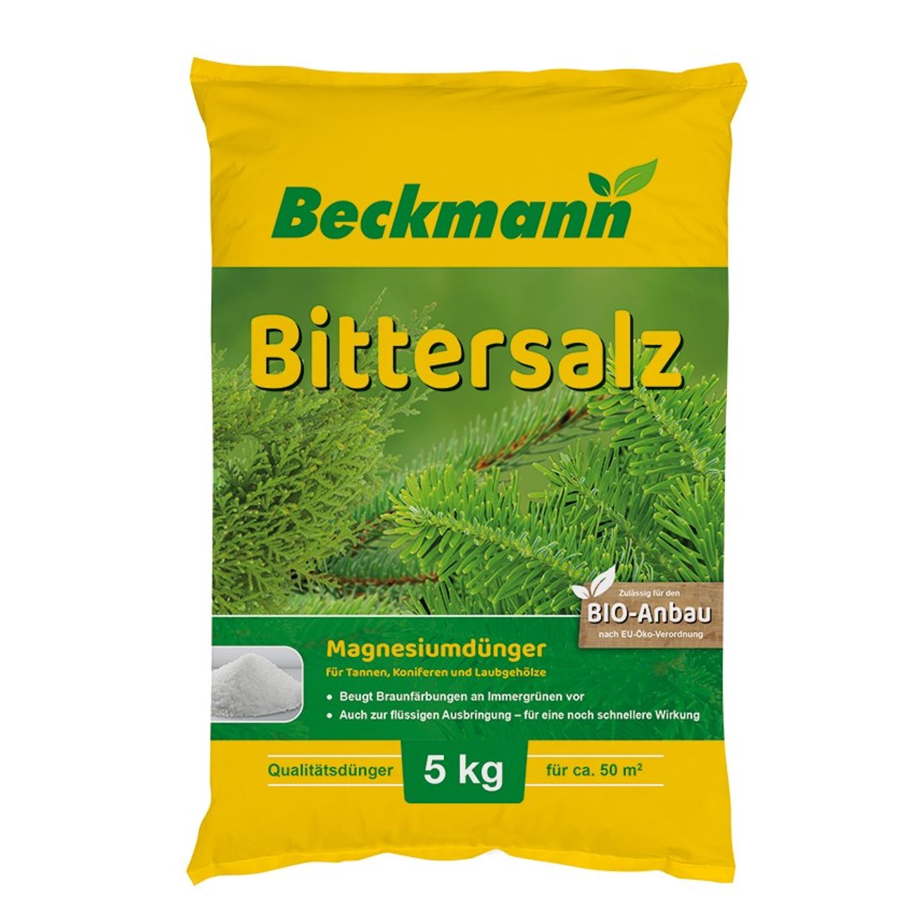 Bittersalz 10kg - Sulfato De Magnesio Para Abetos Y Coníferas, Nutrición Eficiente Y Rápida Solubilidad_0