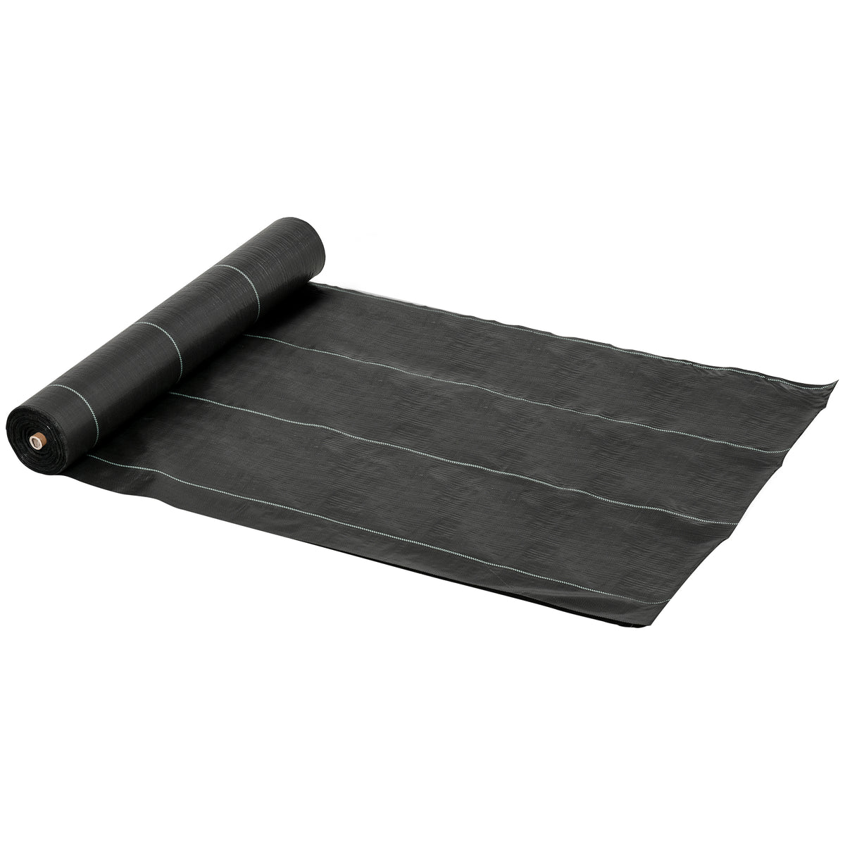 Rollo De Malla Geotextil Outsunny Negro 200x5000 Cm_0