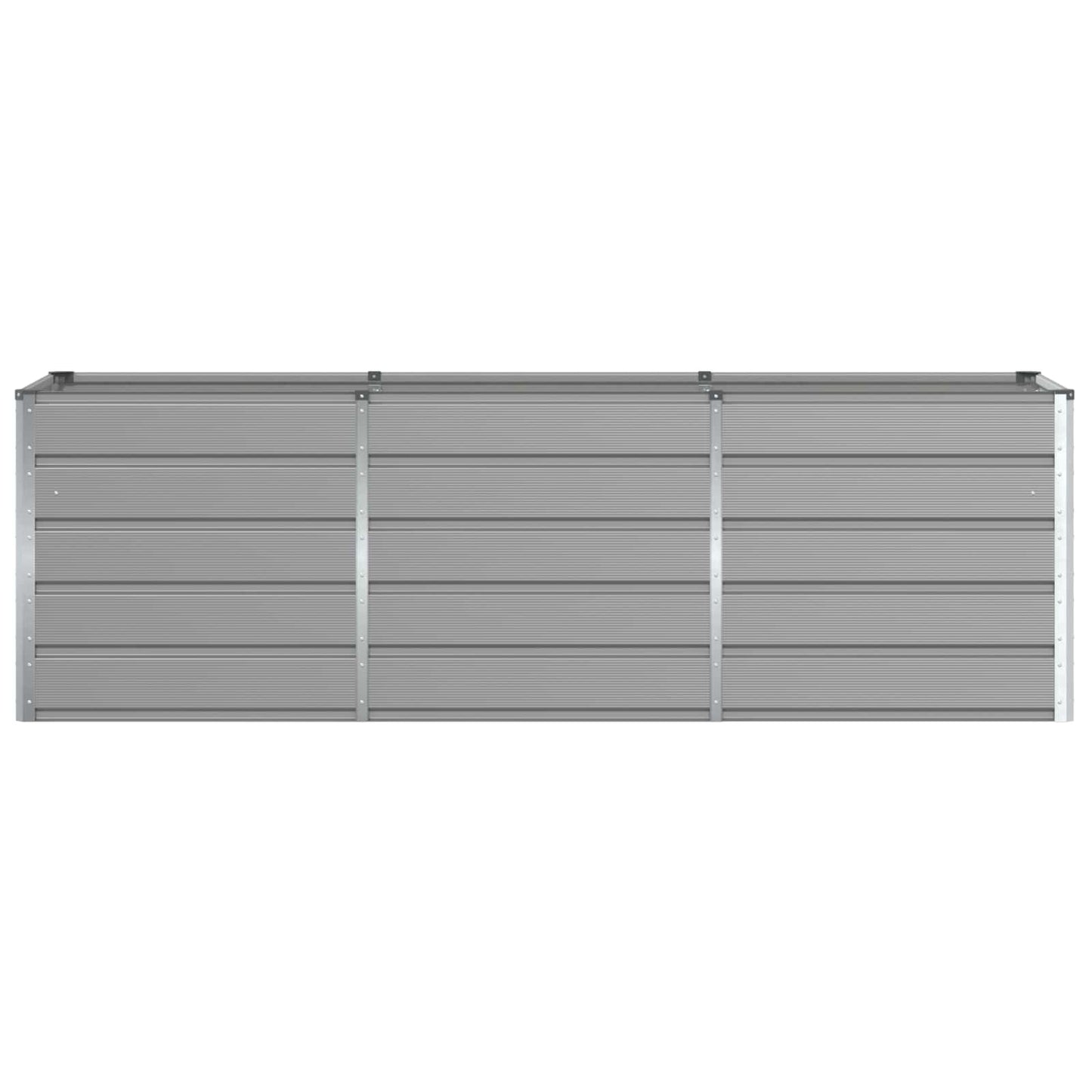 Jardinera Gris Claro 240 X 80 X 75 Cm Acero_3
