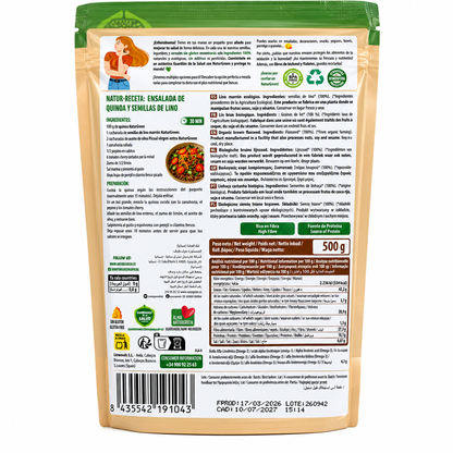 Semillas de Lino Marrón Bio Naturgreen 500g