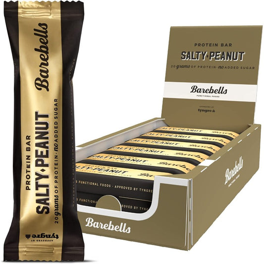 Caja De 12 Barritas de 55gr Sabor Salty Peanut Barebells_0