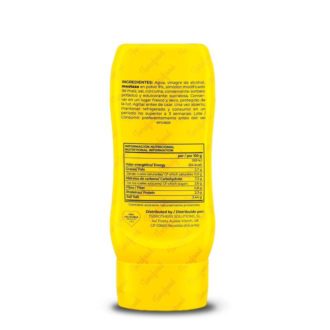 Salsa Zero Mostaza Torafood 330ml