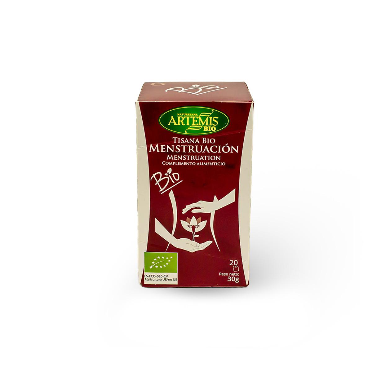 Tisana Bio Menstruación Artemis Bio 20 bolsitas