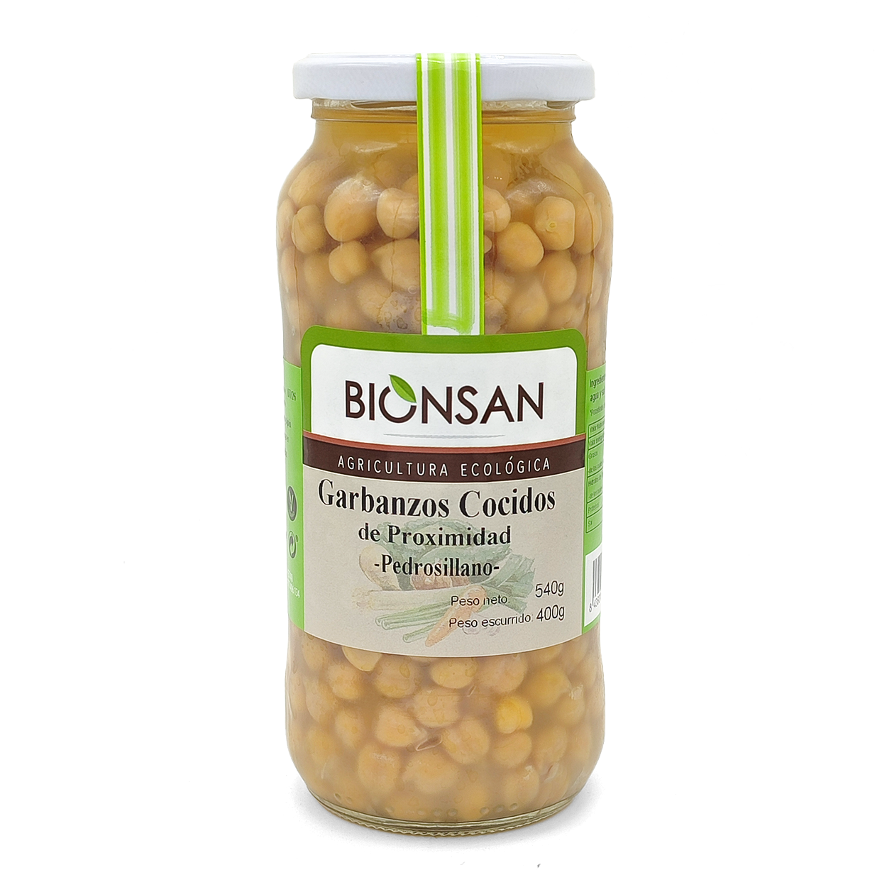 Garbanzos Cocidos Eco 400g_0