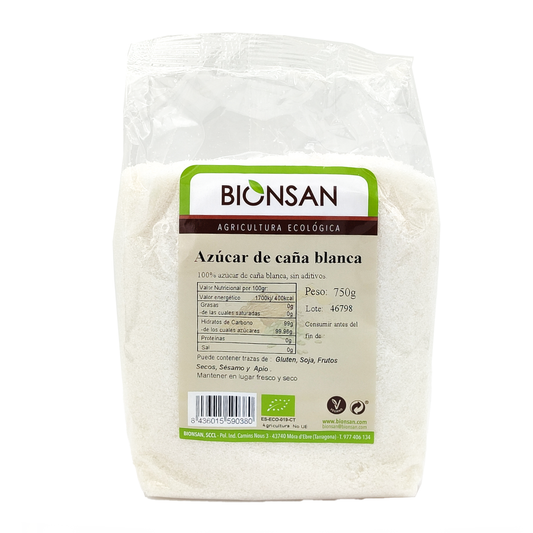 Azúcar De Caña Blanco Eco Bionsan 750gr_0