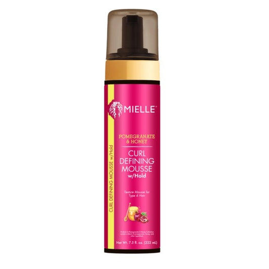 Mousse Definidora De Rizos Con Fijación Pomegranate And Honey Mielle Organics 222ml_0