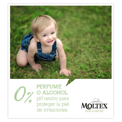 Toallitas Moltex Pure &amp; Nature 60 Uds