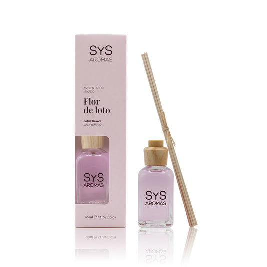 Ambientador Mikado de Flor de Loto Origins SYS Aromas 45 ml | Aroma Floral y Oriental | Relajante_0