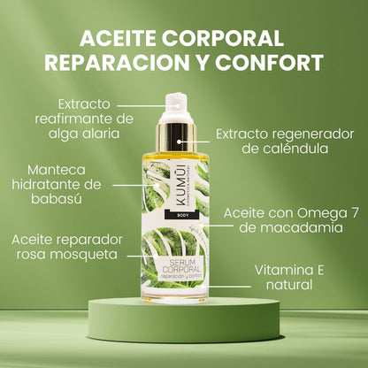 Serum Corporal Nutrición, Firmeza y Activación De La Circulación KUMUI 100ml_1