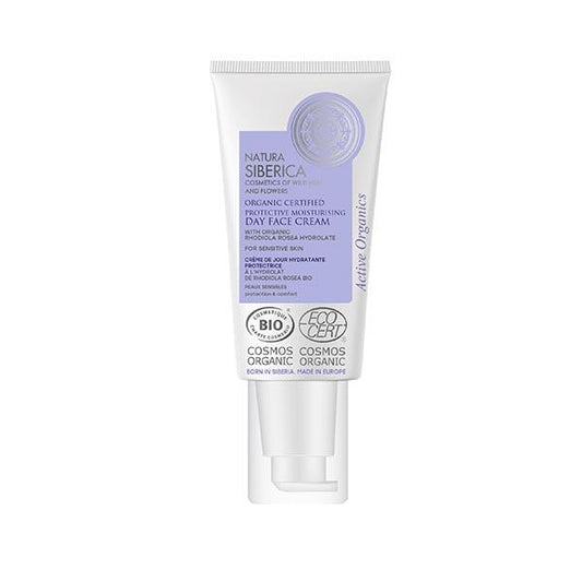 Crema de Día Facial Hidratante y Protectora para Piel Sensible Certificada Orgánica Natura Siberica 50 ml