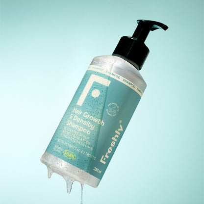 Hair Growth &amp; Density Shampoo Freshly Cosmetics 250 ml