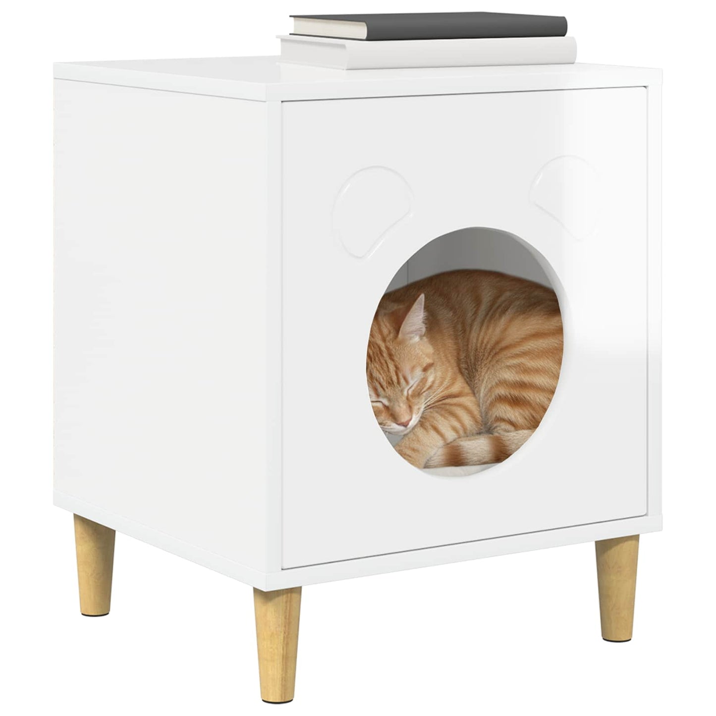 Casa Para Gatos Brillante 42,5 X 40 X 53 Cm_2