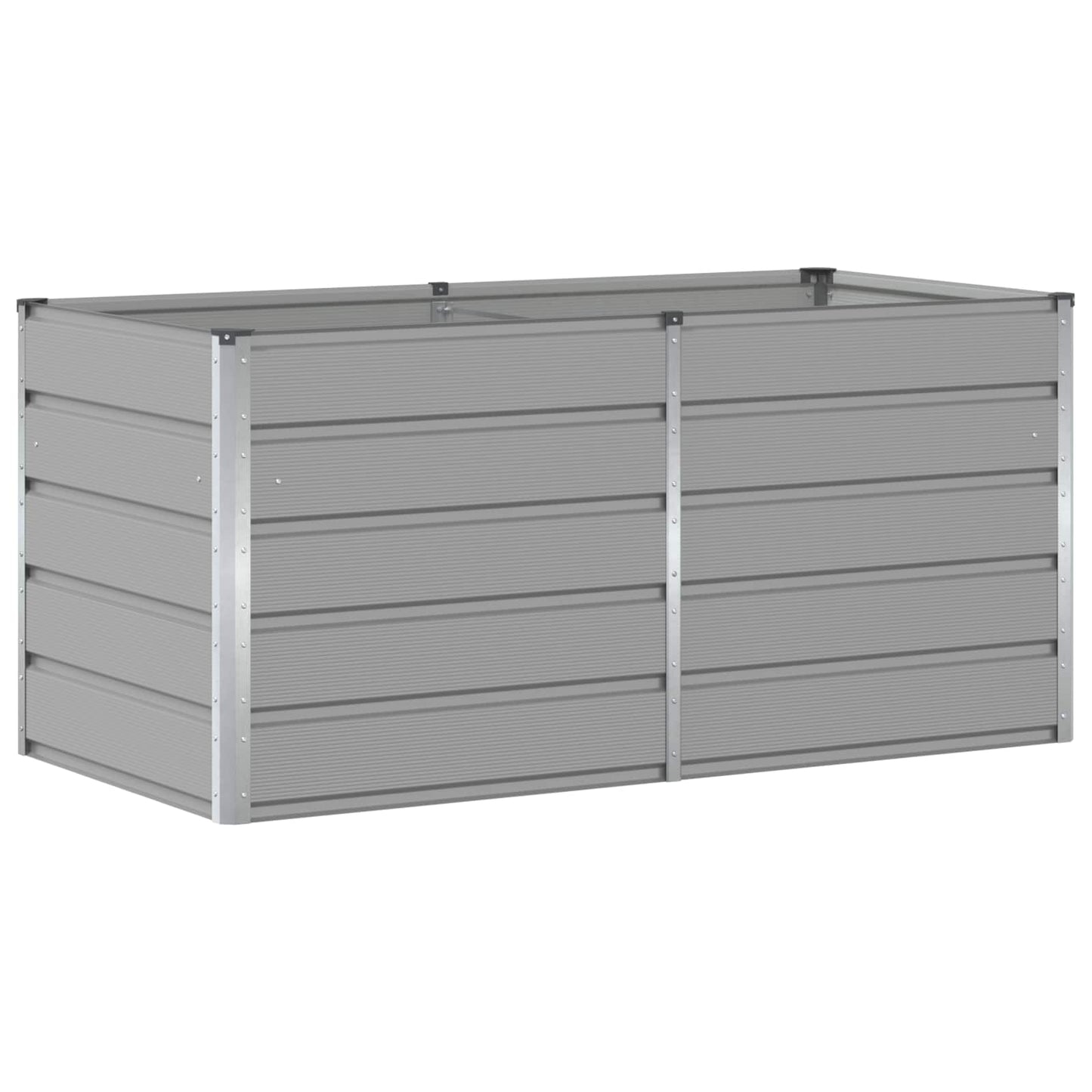 Jardinera Gris Claro 160 X 80 X 75 Cm Acero_0