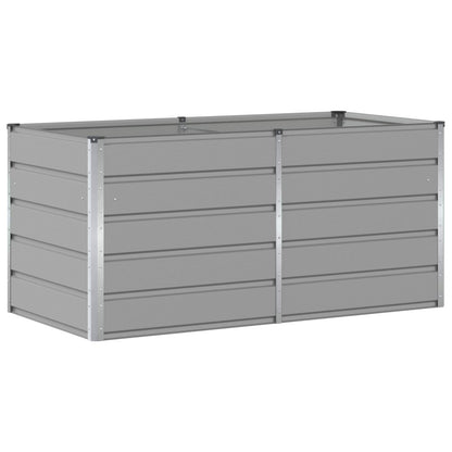 Jardinera Gris Claro 160 X 80 X 75 Cm Acero_0