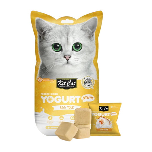 Kit Cat Yogurt Yums Liofilizado Yema de Huevo 10g (10 unidades)