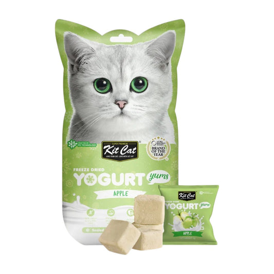 Kit Cat Yogurt Yums Liofilizado Manzana 10g (10 unidades)