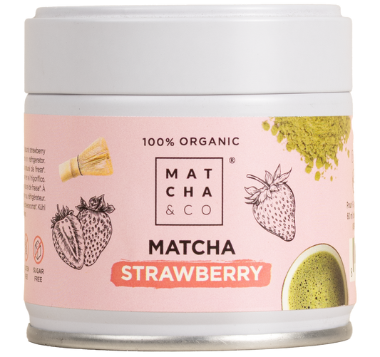 Té Matcha Fresa ecológico Matcha & CO 30 g