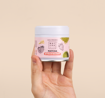 Té Matcha Fresa ecológico Matcha &amp; CO 30 g